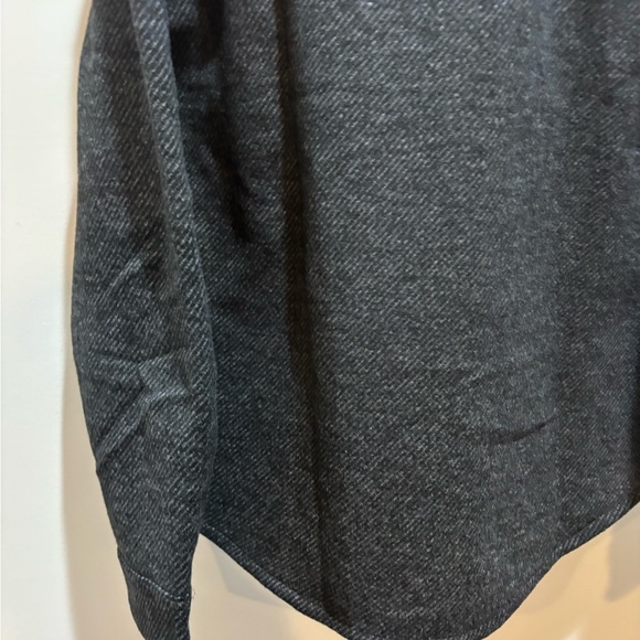 Banana Republic Charcoal Shirt Jacket - Picture 10 of 14